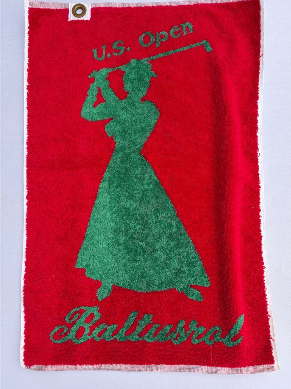 Vintage 1985 Women’s US Open Baltustrol Golf Towel Nostalgic